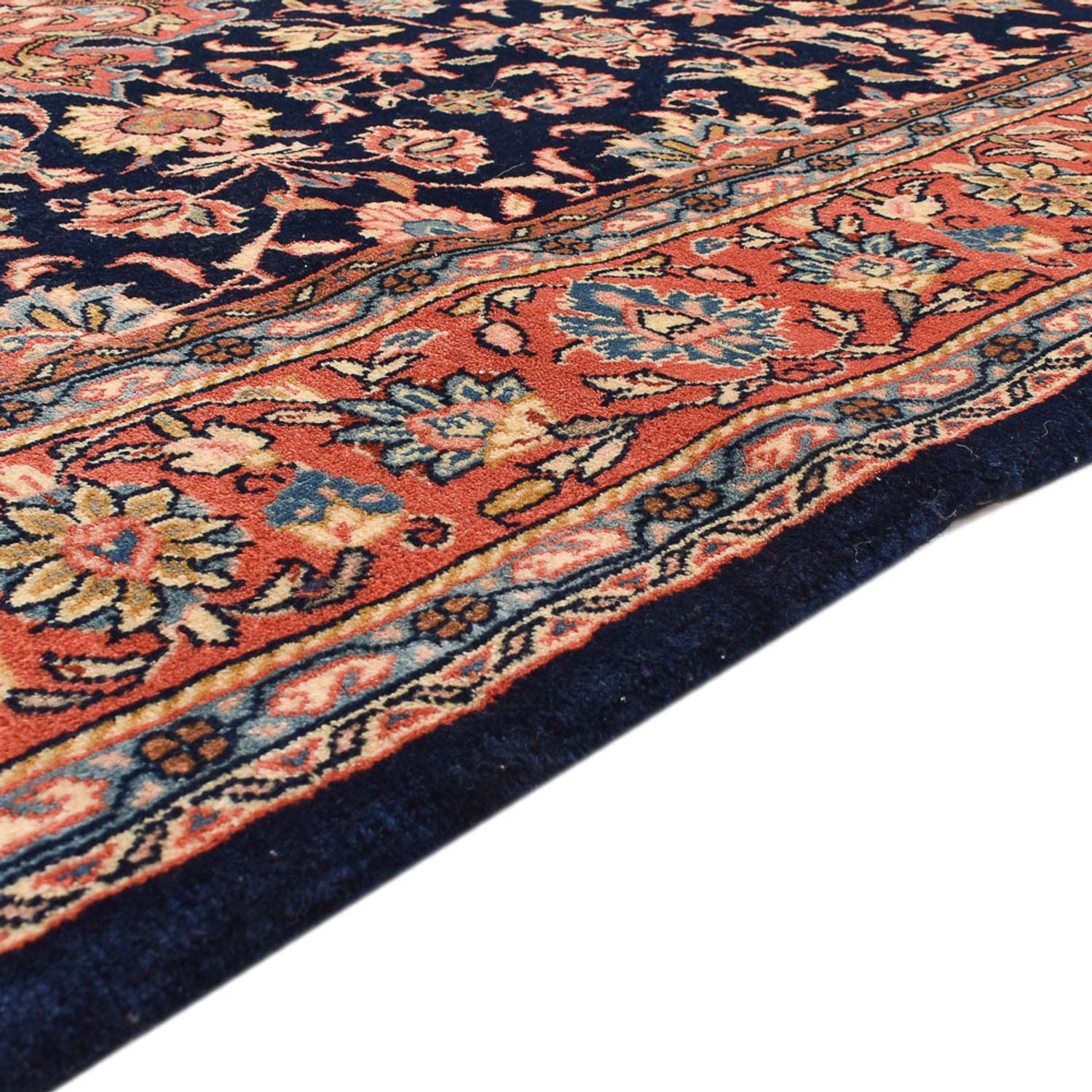 Perserteppich - Keshan - 234 x 143 cm - dunkelblau