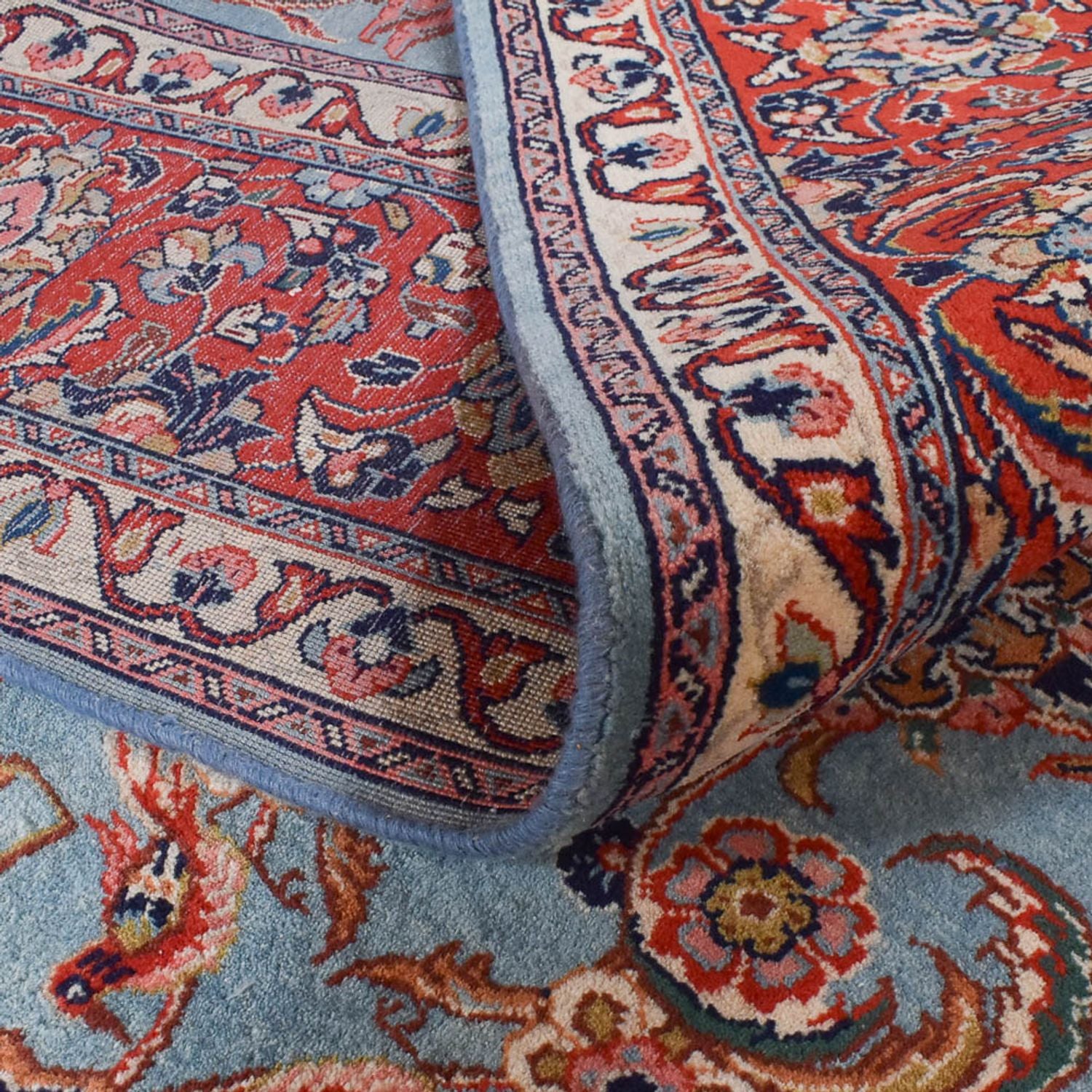 Perserteppich - Classic - 380 x 266 cm - hellblau