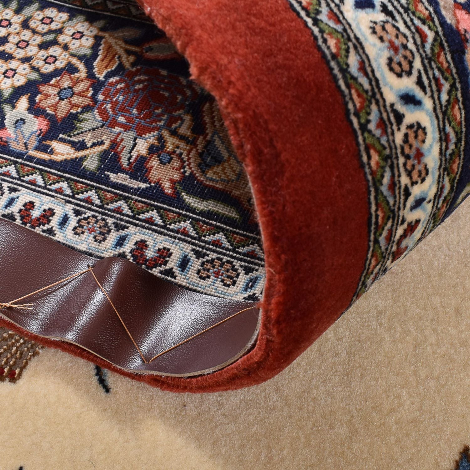 Perserteppich - Ghom - Royal - 200 x 136 cm - hellbeige