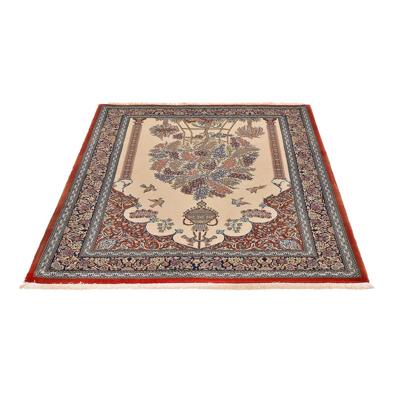 Perserteppich - Ghom - Royal - 200 x 136 cm - hellbeige