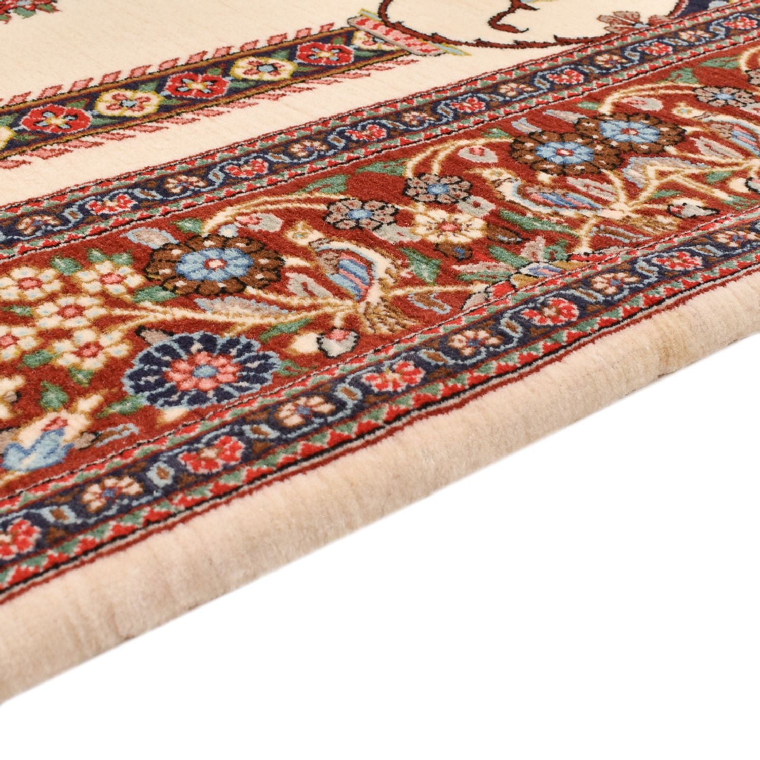 Perserteppich - Ghom - Royal - 210 x 132 cm - mehrfarbig