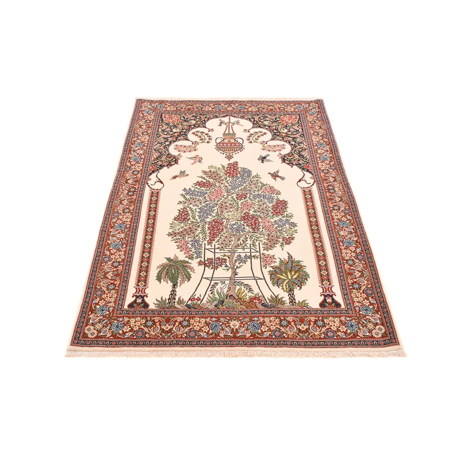 Perserteppich - Ghom - Royal - 210 x 132 cm - mehrfarbig
