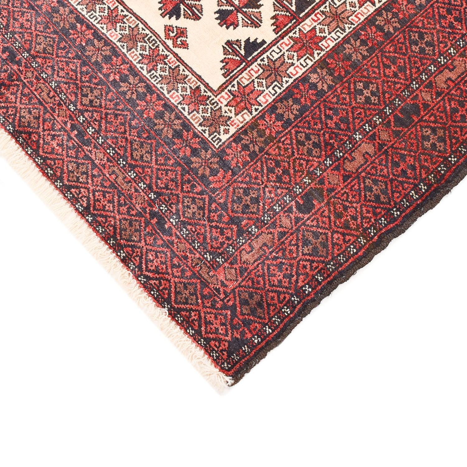 Belutsch Teppich - 139 x 92 cm - mehrfarbig