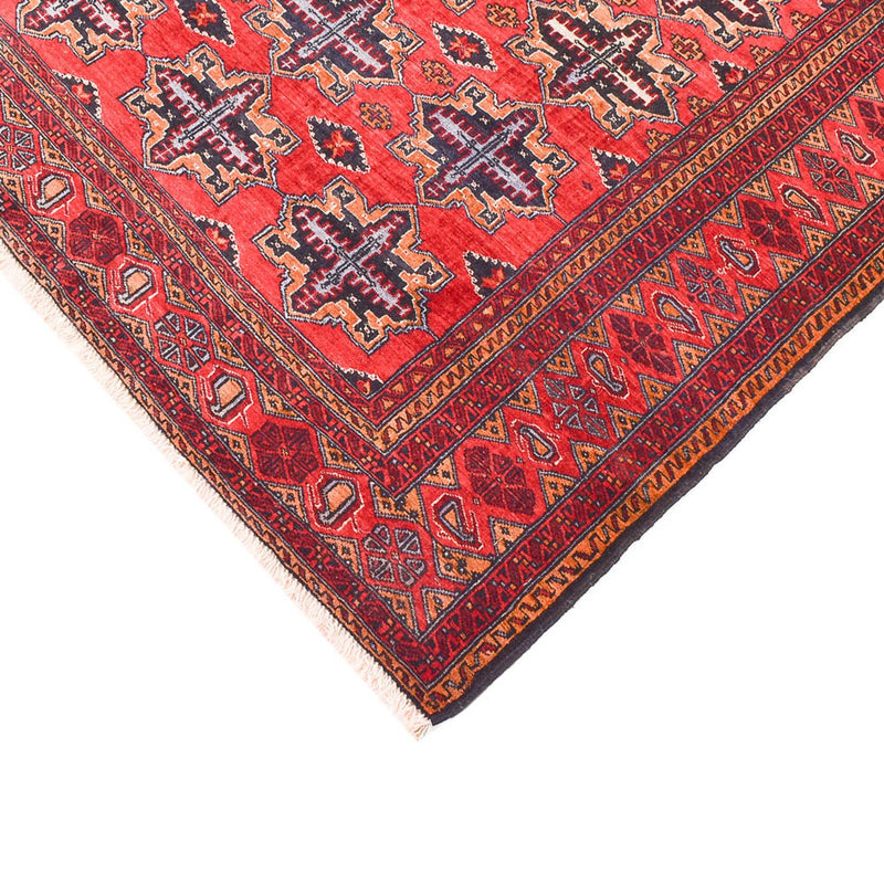 Belutsch Teppich - 207 x 132 cm - hellrot