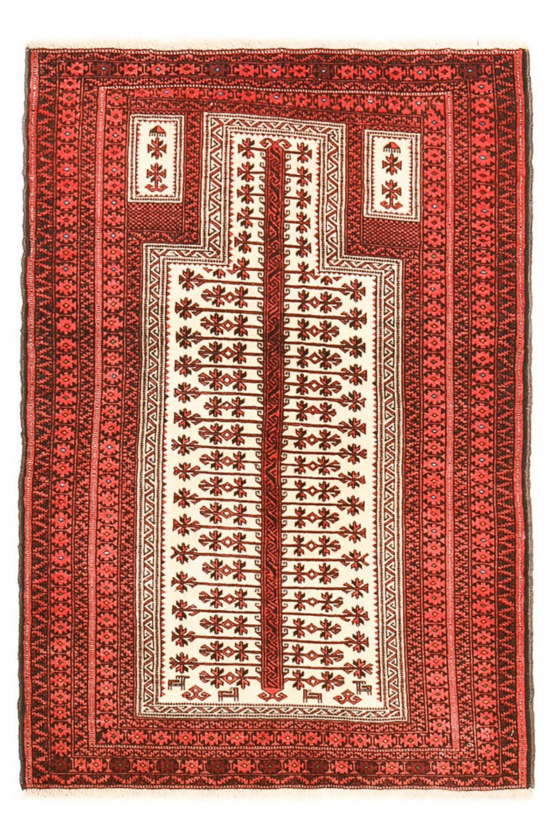 Belutsch Teppich - 144 x 99 cm - mehrfarbig