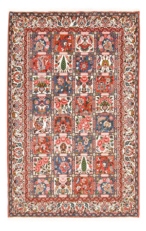 Perserteppich - Nomadic - 208 x 133 cm - mehrfarbig