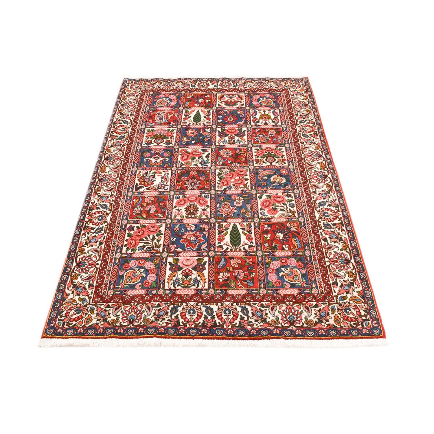 Perserteppich - Nomadic - 208 x 133 cm - mehrfarbig
