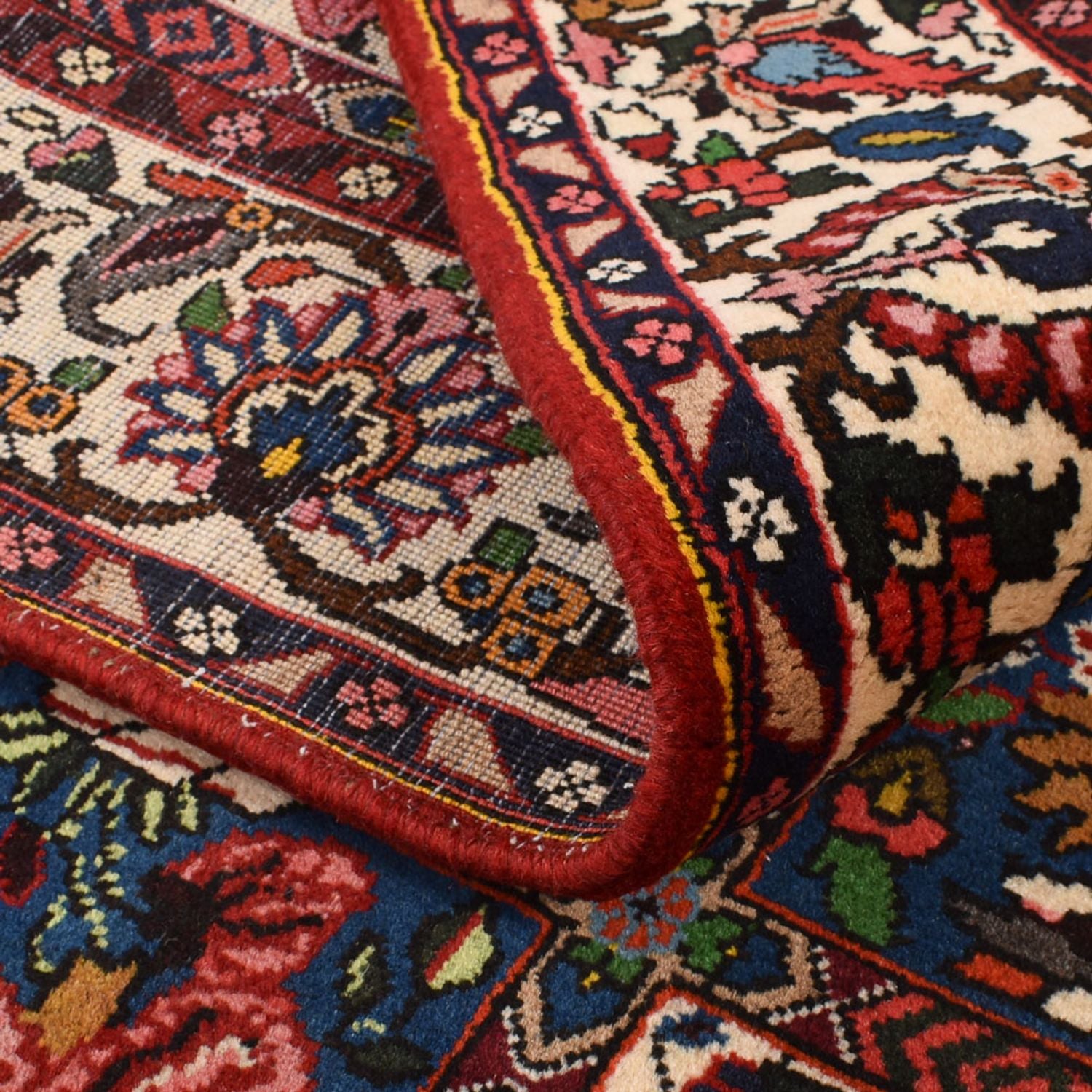 Perserteppich - Nomadic - 205 x 136 cm - mehrfarbig