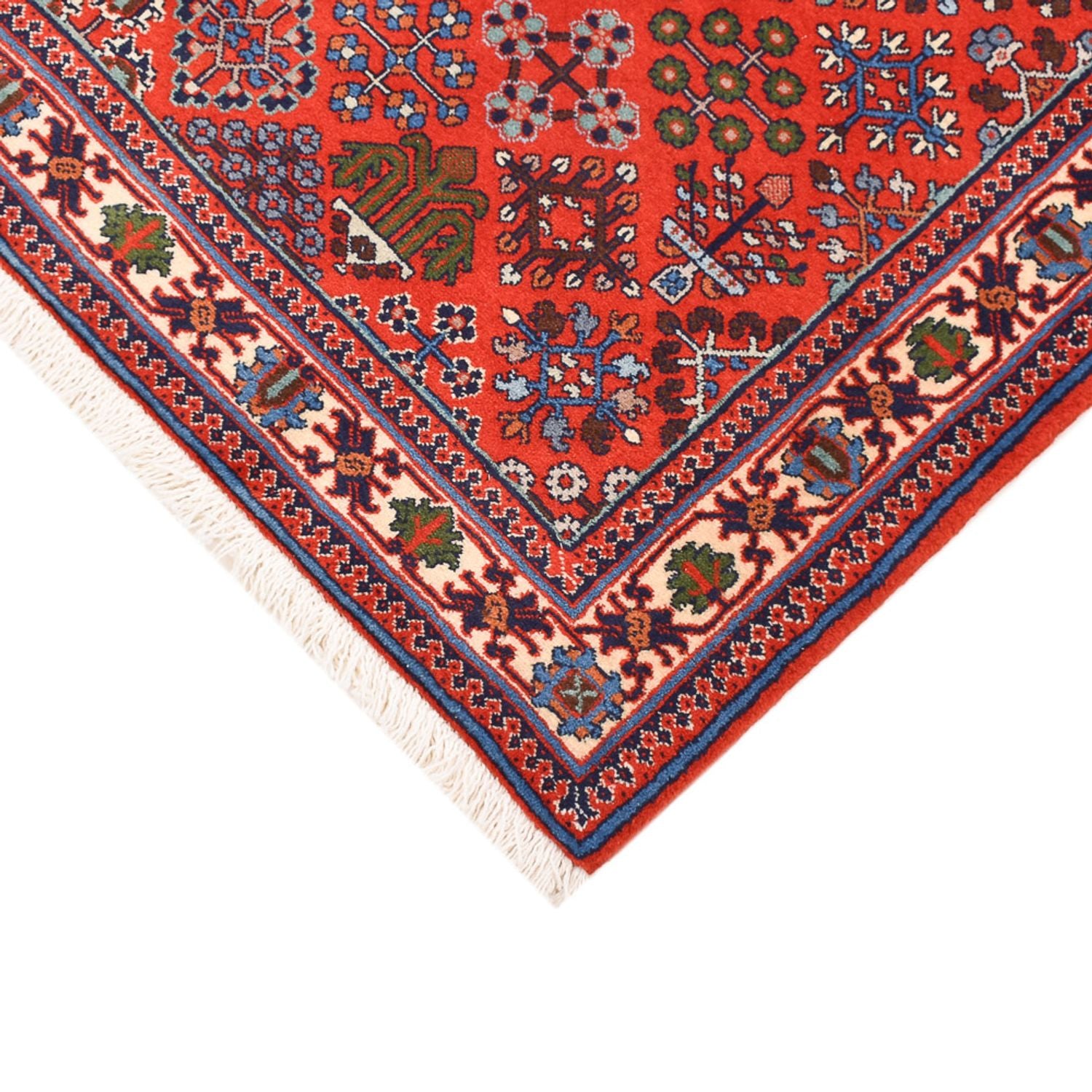 Perserteppich - Nomadic - 150 x 113 cm - rot