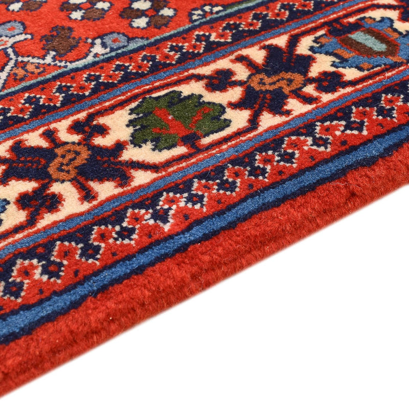 Perserteppich - Nomadic - 150 x 113 cm - rot