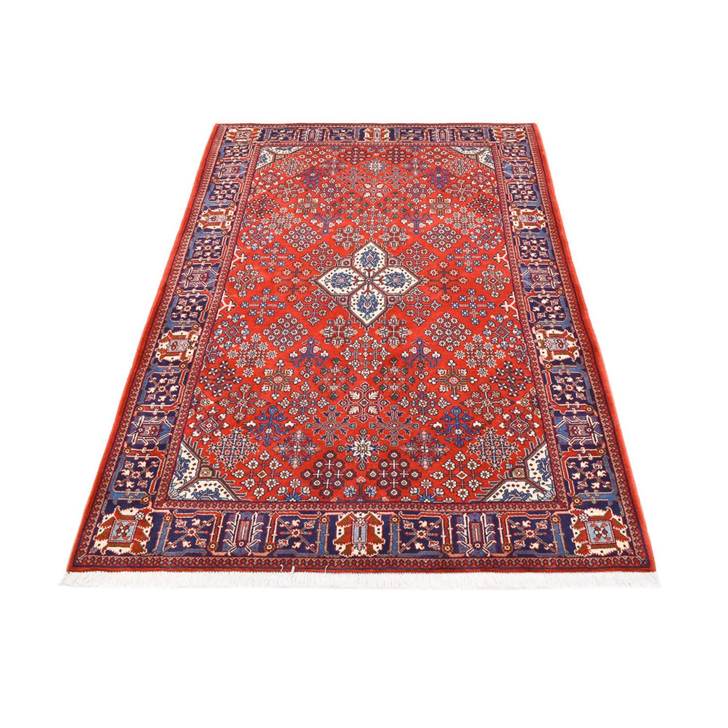 Perserteppich - Nomadic - 200 x 133 cm - hellrot