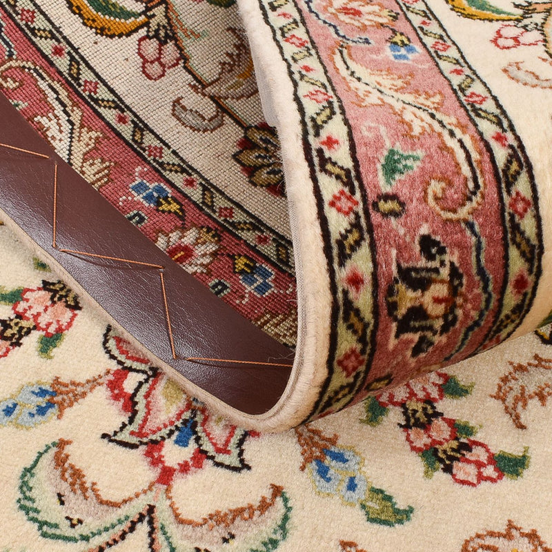 Läufer Perser - Täbriz - Royal - 284 x 70 cm - beige