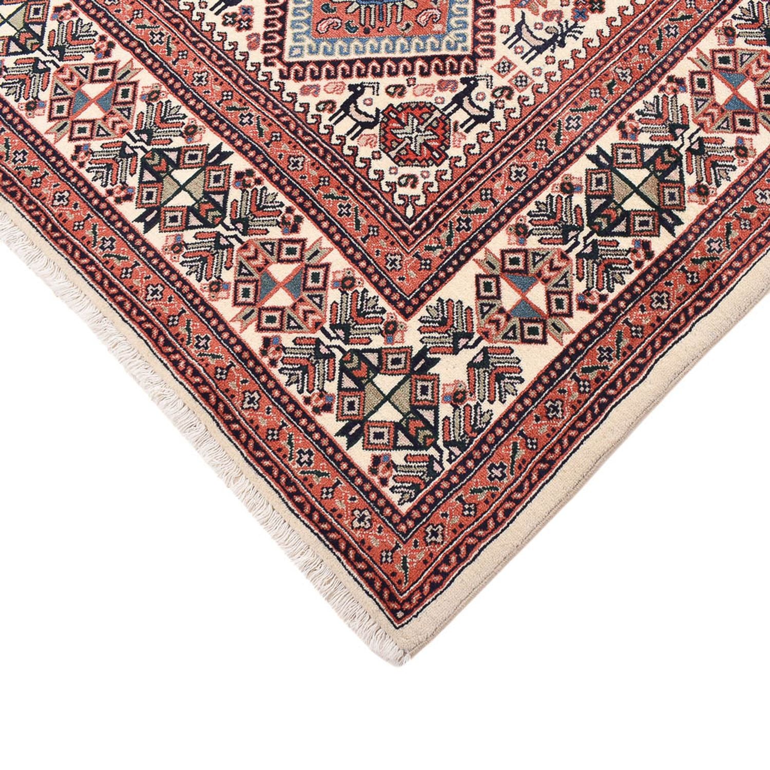 Gabbeh Teppich - Kaschkuli Perser - 307 x 242 cm - rost