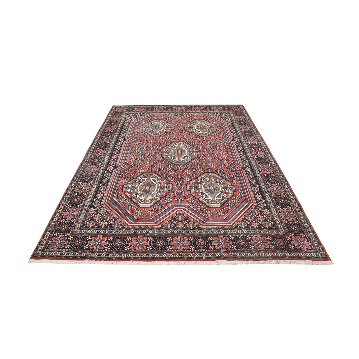 Perserteppich - Nomadic - 343 x 247 cm - hellrot