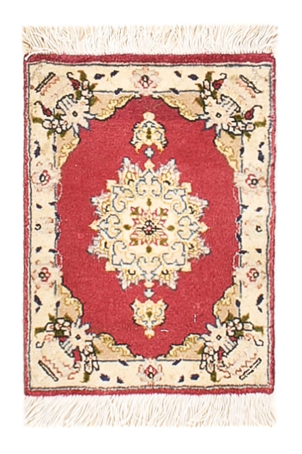 Gabbeh Teppich - Kaschkuli Perser - 40 x 40 cm - rot
