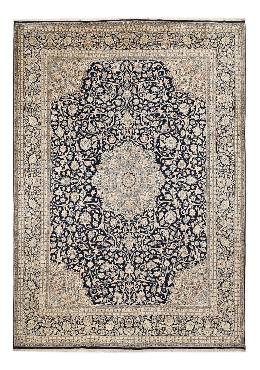 Perserteppich - Royal - 420 x 300 cm - dunkelblau