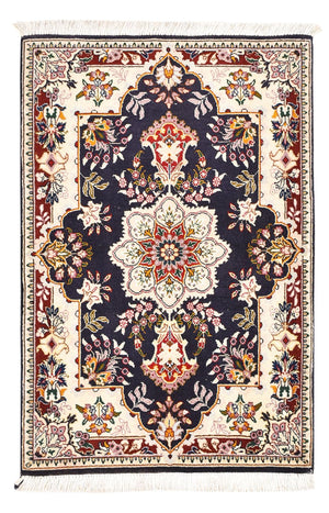 Perserteppich - Täbriz - Royal - 90 x 60 cm - dunkelblau