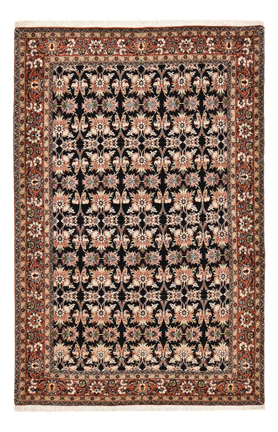 Perserteppich - Bidjar - 223 x 140 cm - dunkelblau