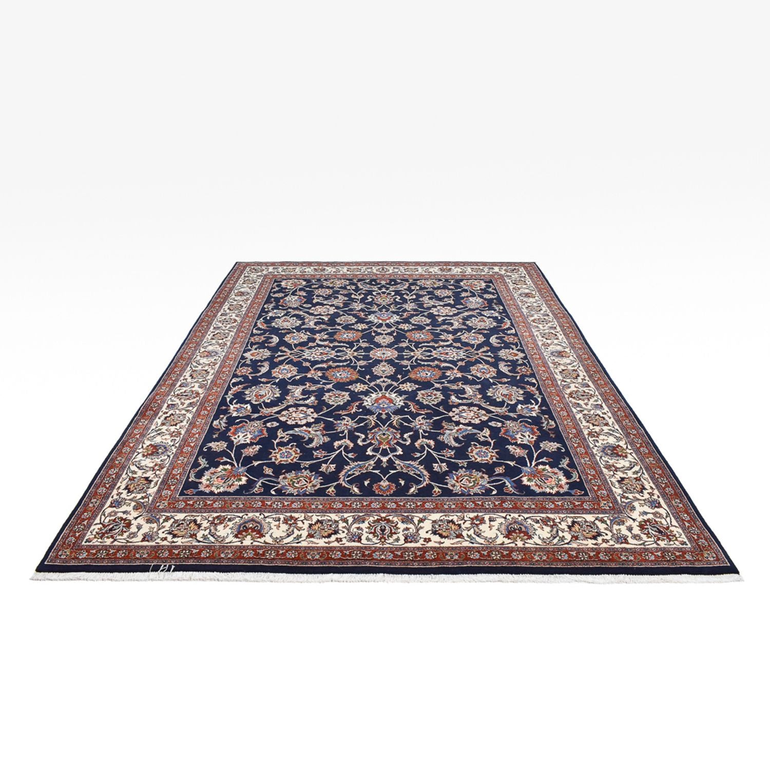Perserteppich - Classic - Royal - 342 x 243 cm - dunkelblau