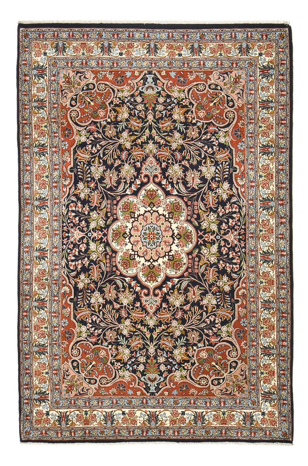 Perserteppich - Bidjar - 304 x 200 cm - dunkelblau