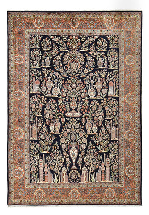 Perserteppich - Classic - Royal - 380 x 258 cm - dunkelblau
