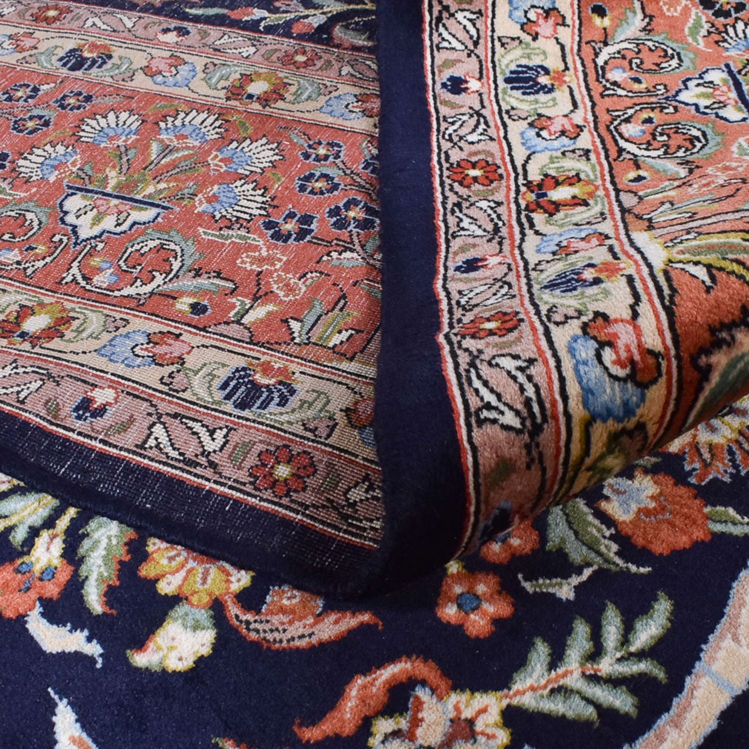 Perserteppich - Classic - Royal - 380 x 258 cm - dunkelblau