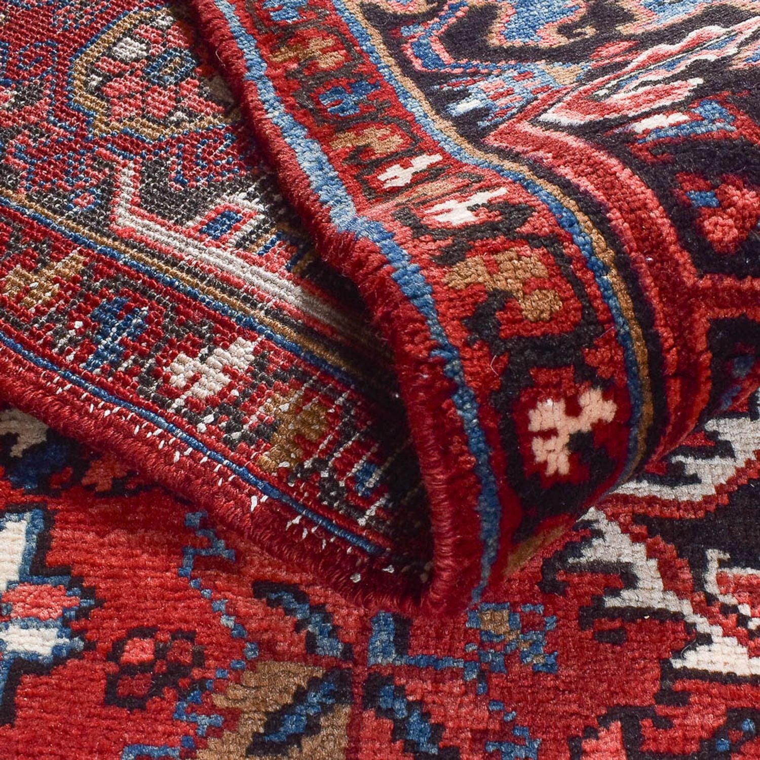 Perserteppich - Nomadic - 353 x 256 cm - rot