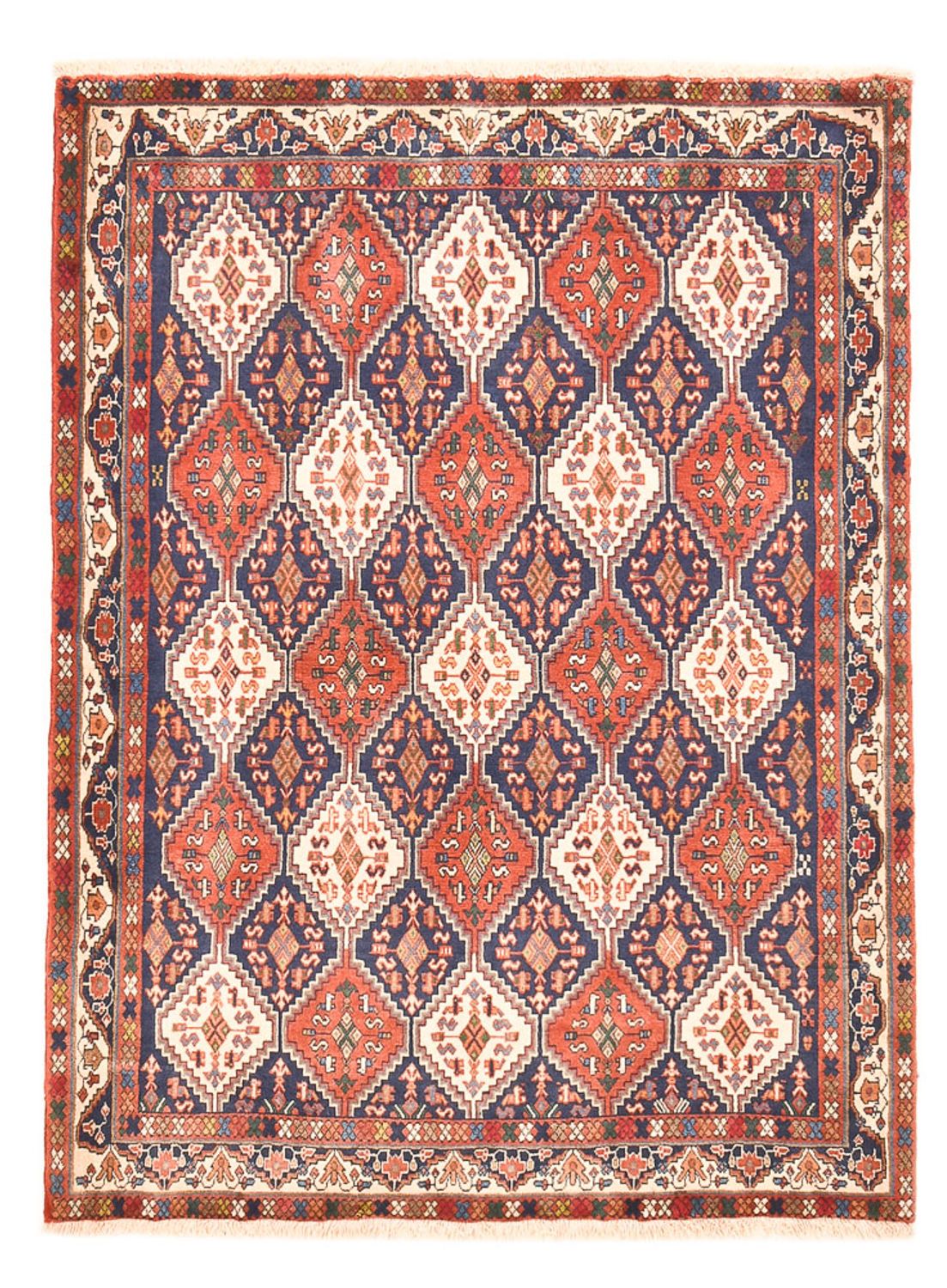 Perserteppich - Nomadic - 177 x 134 cm - mehrfarbig