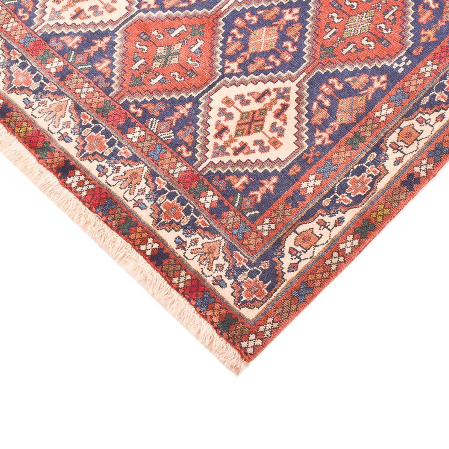 Perserteppich - Nomadic - 177 x 134 cm - mehrfarbig