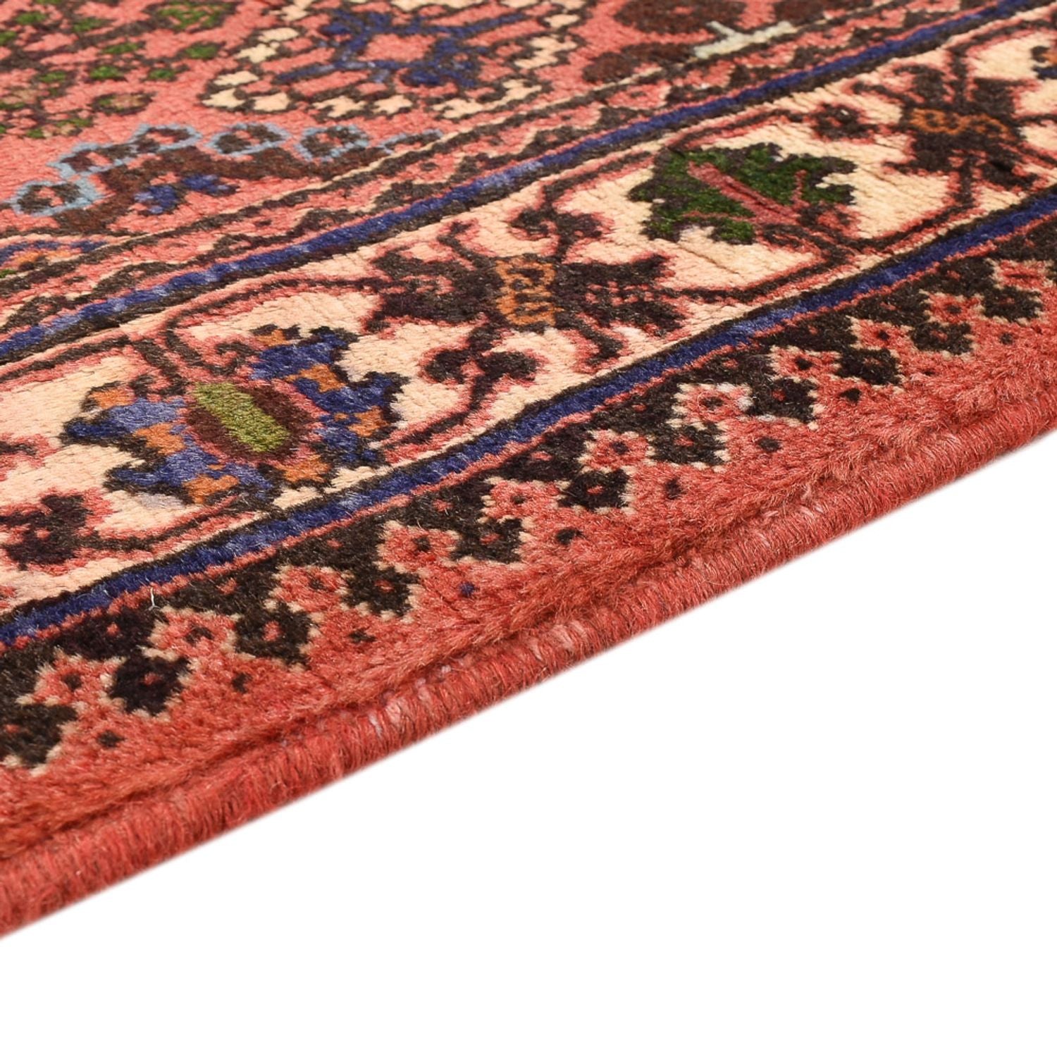 Perserteppich - Nomadic - 160 x 115 cm - hellrot