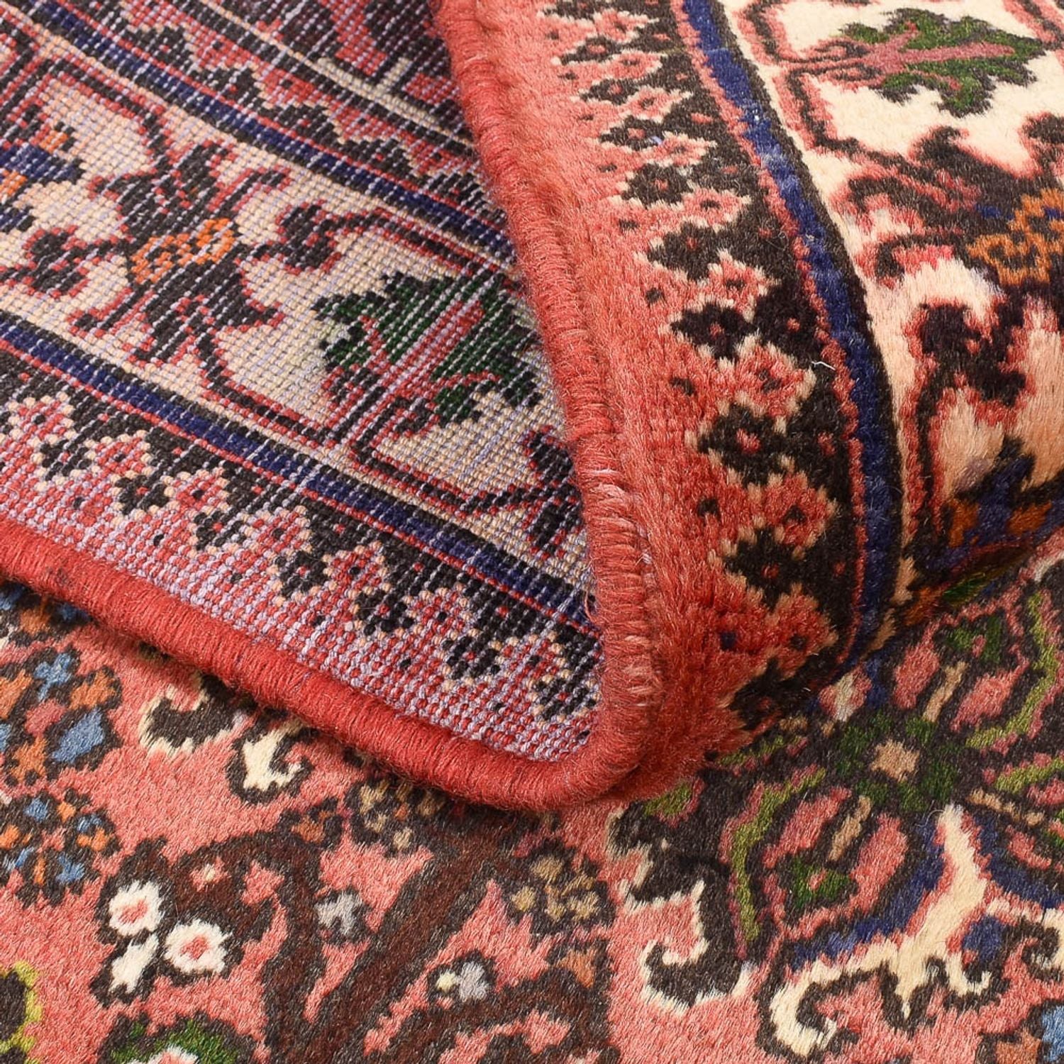 Perserteppich - Nomadic - 160 x 115 cm - hellrot