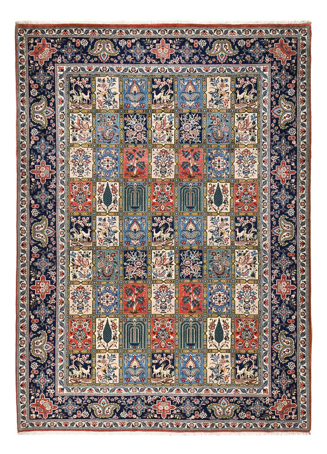 Perserteppich - Nomadic - 353 x 259 cm - mehrfarbig