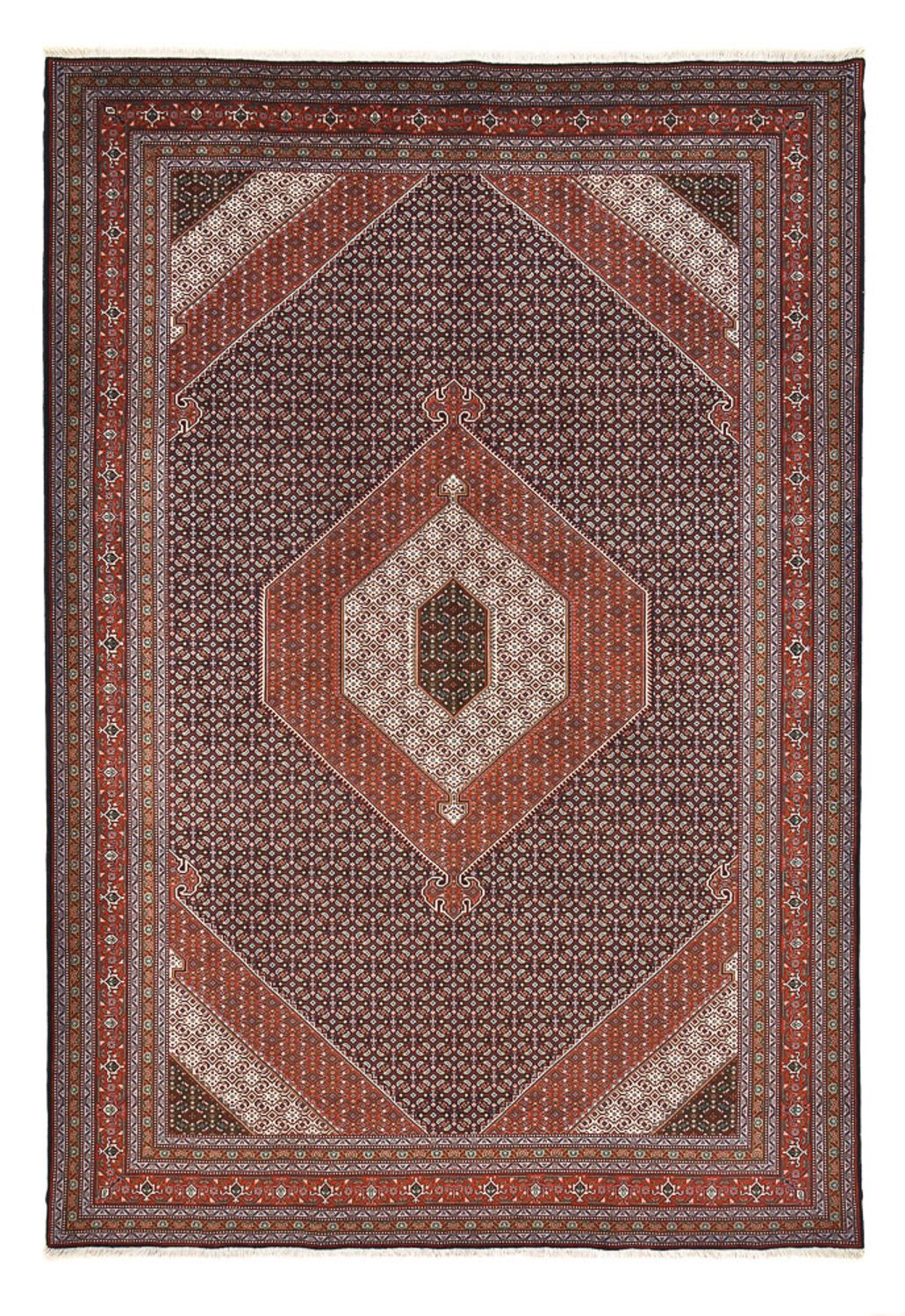 Perserteppich - Nomadic - 320 x 225 cm - rost