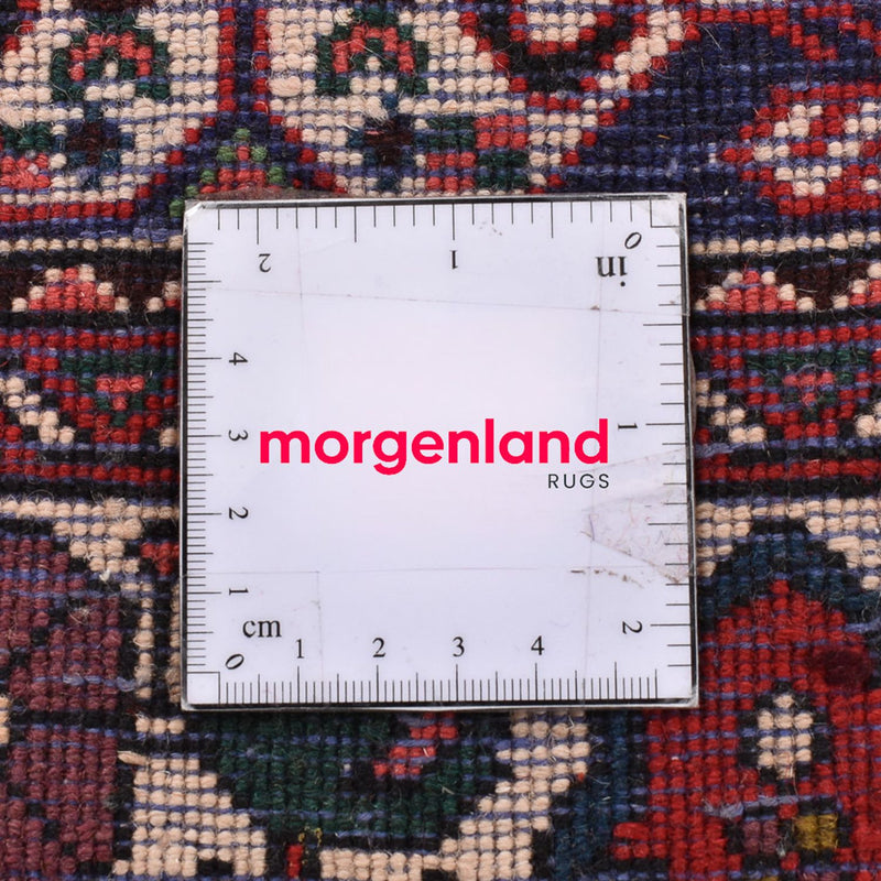 Perserteppich - Nomadic quadratisch  - 198 x 198 cm - rot