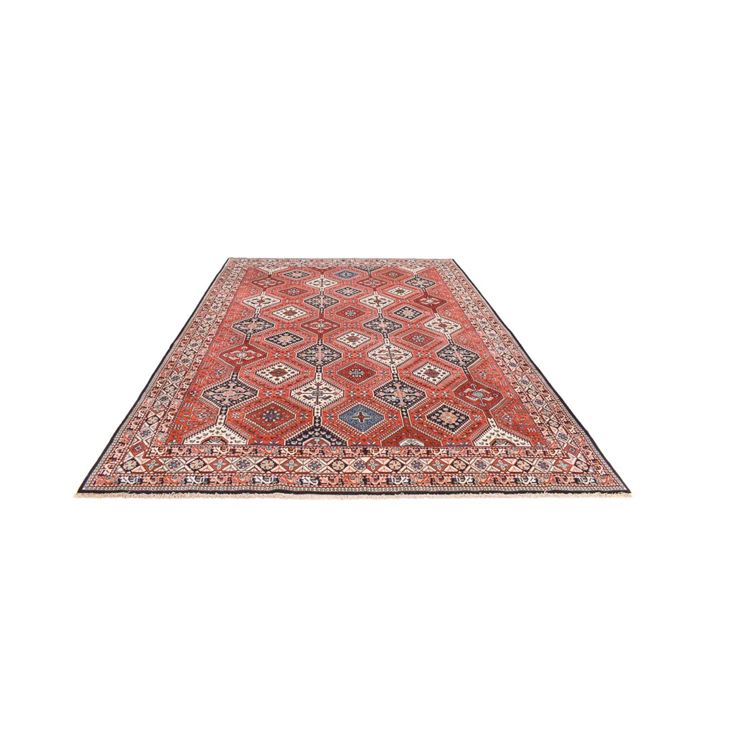 Perserteppich - Nomadic - 406 x 298 cm - hellrot