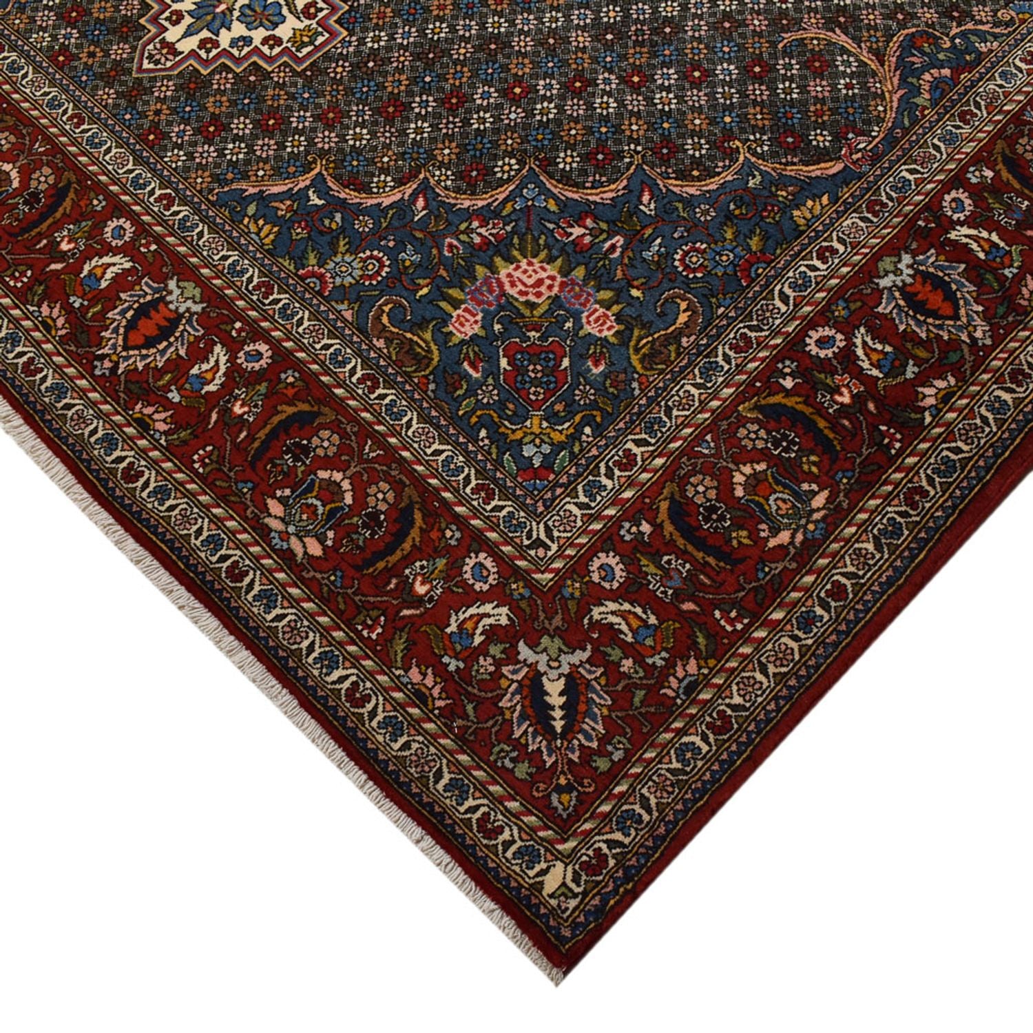 Perserteppich - Nomadic - 320 x 214 cm - dunkelblau