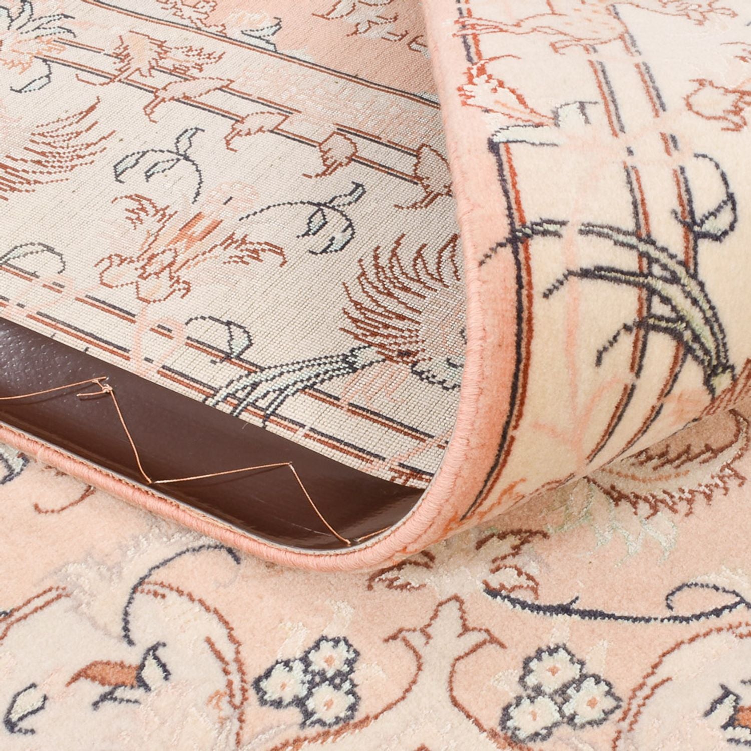 Perserteppich - Täbriz - Royal - 203 x 153 cm - caramel