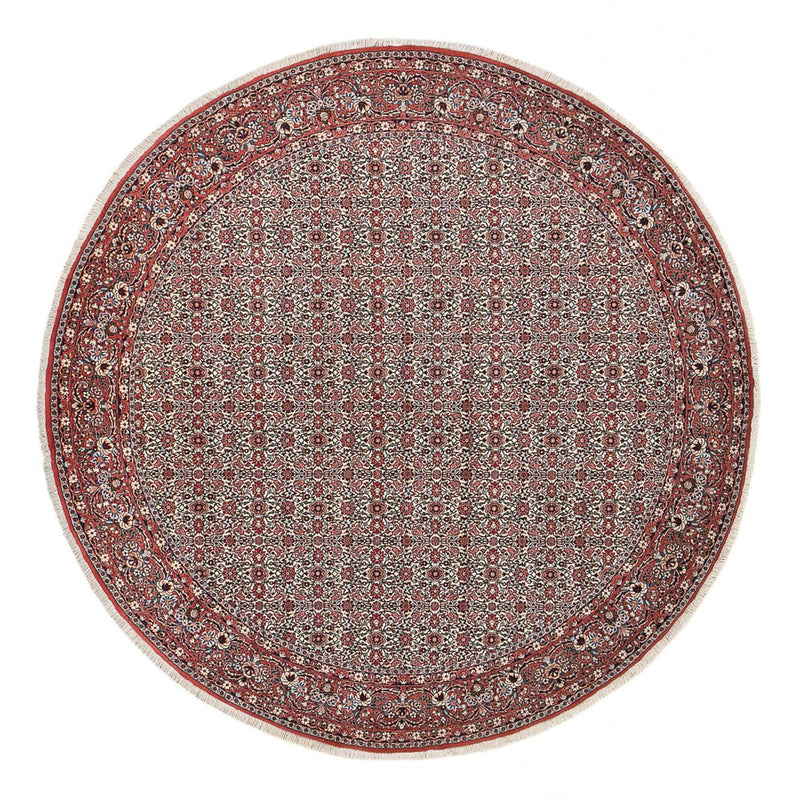 Perserteppich - Bidjar rund  - 305 x 305 cm - hellrot