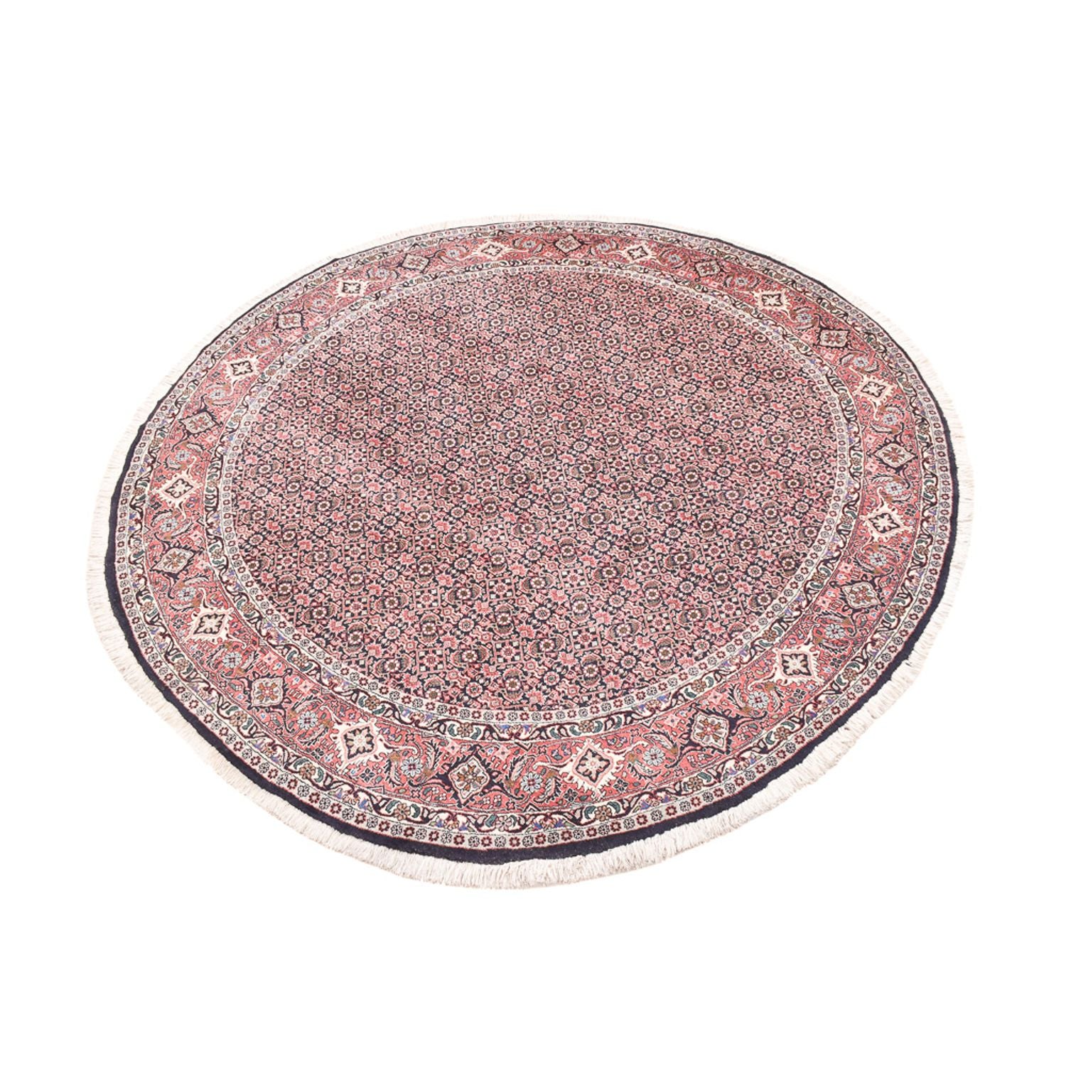 Perserteppich - Bidjar rund  - 200 x 200 cm - rost