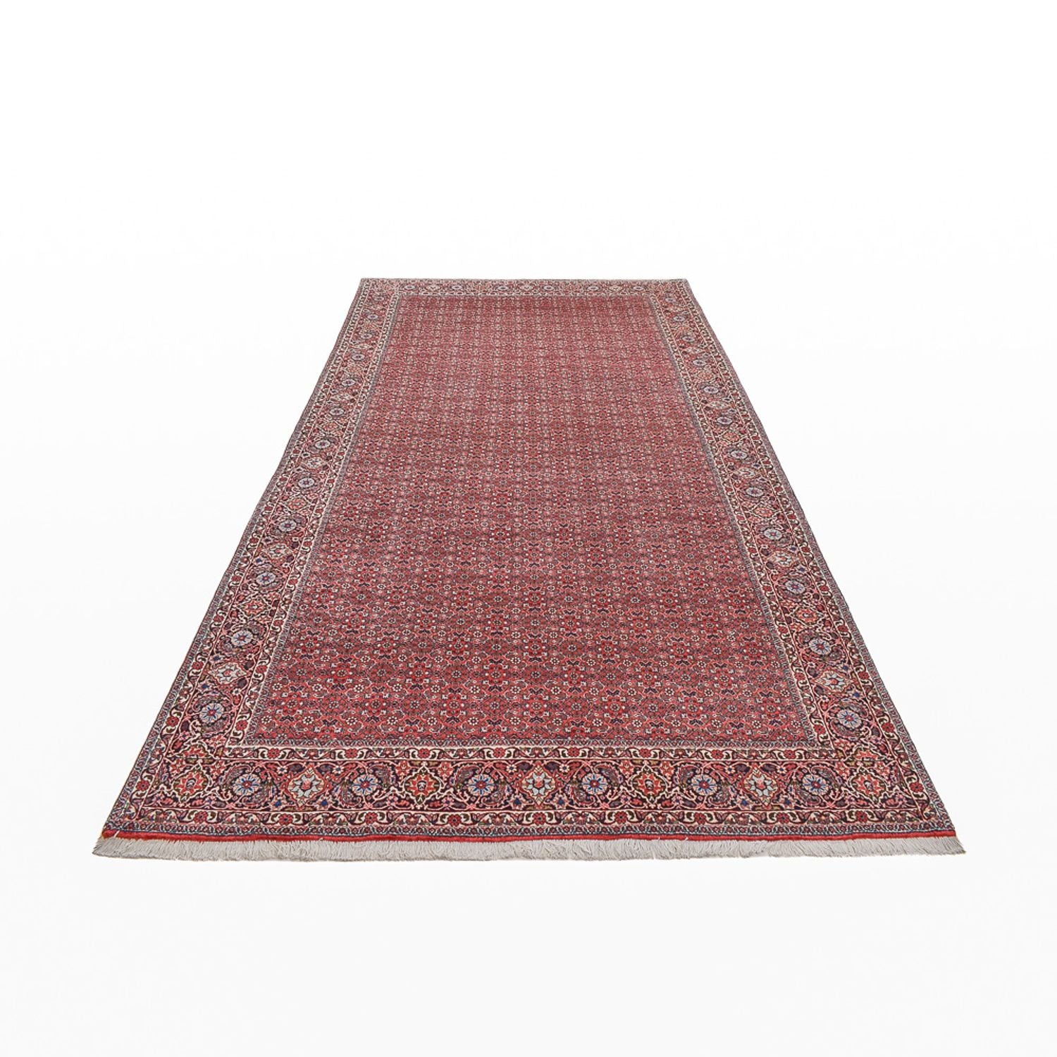 Läufer Perser - Bidjar - 395 x 202 cm - rost