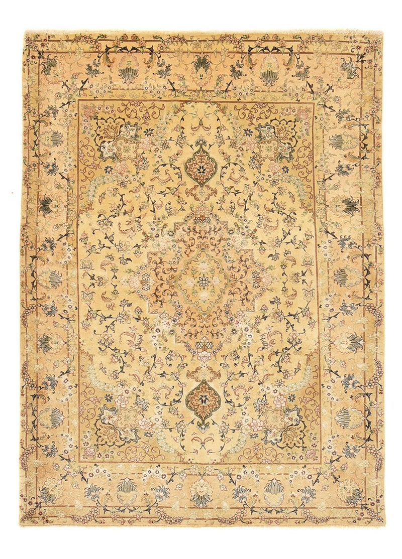 Perserteppich - Täbriz - Royal - 198 x 148 cm - caramel
