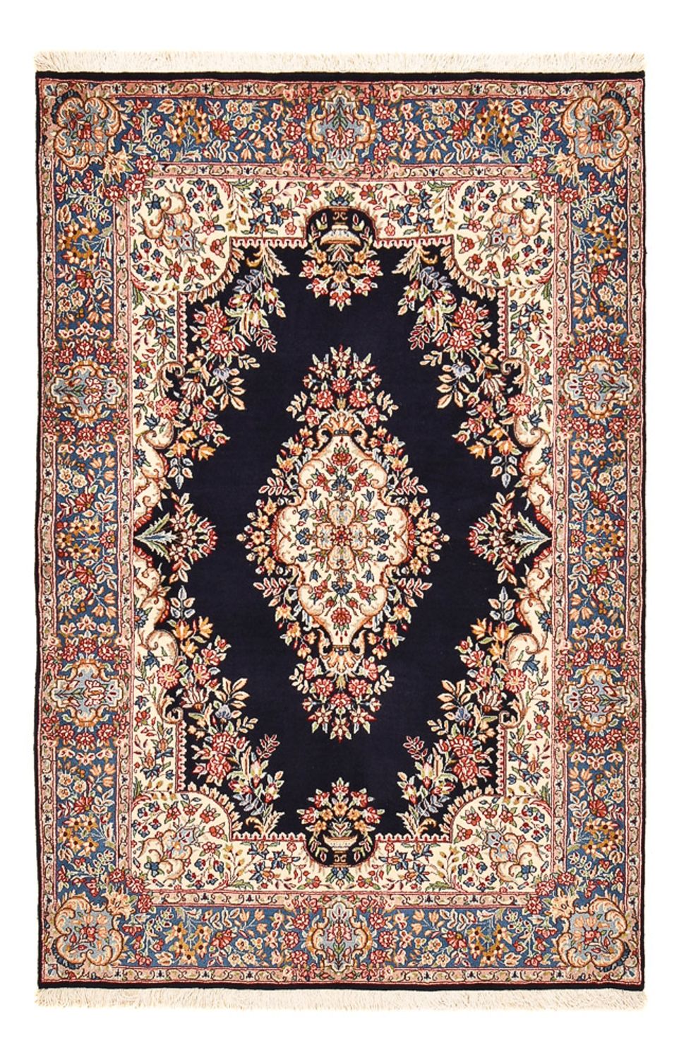 Perserteppich - Royal - 200 x 130 cm - dunkelblau