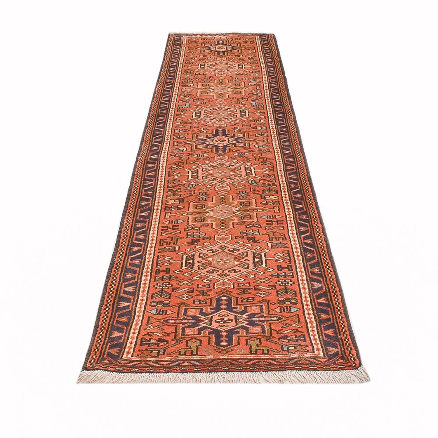 Läufer Perser - Nomadic - 285 x 71 cm - hellrot