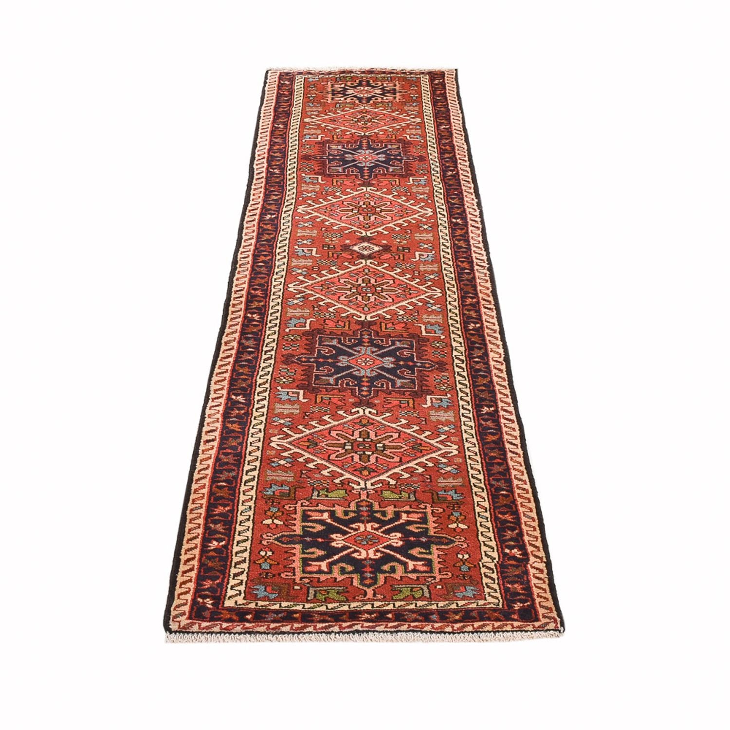 Läufer Perser - Nomadic - 280 x 73 cm - hellrot