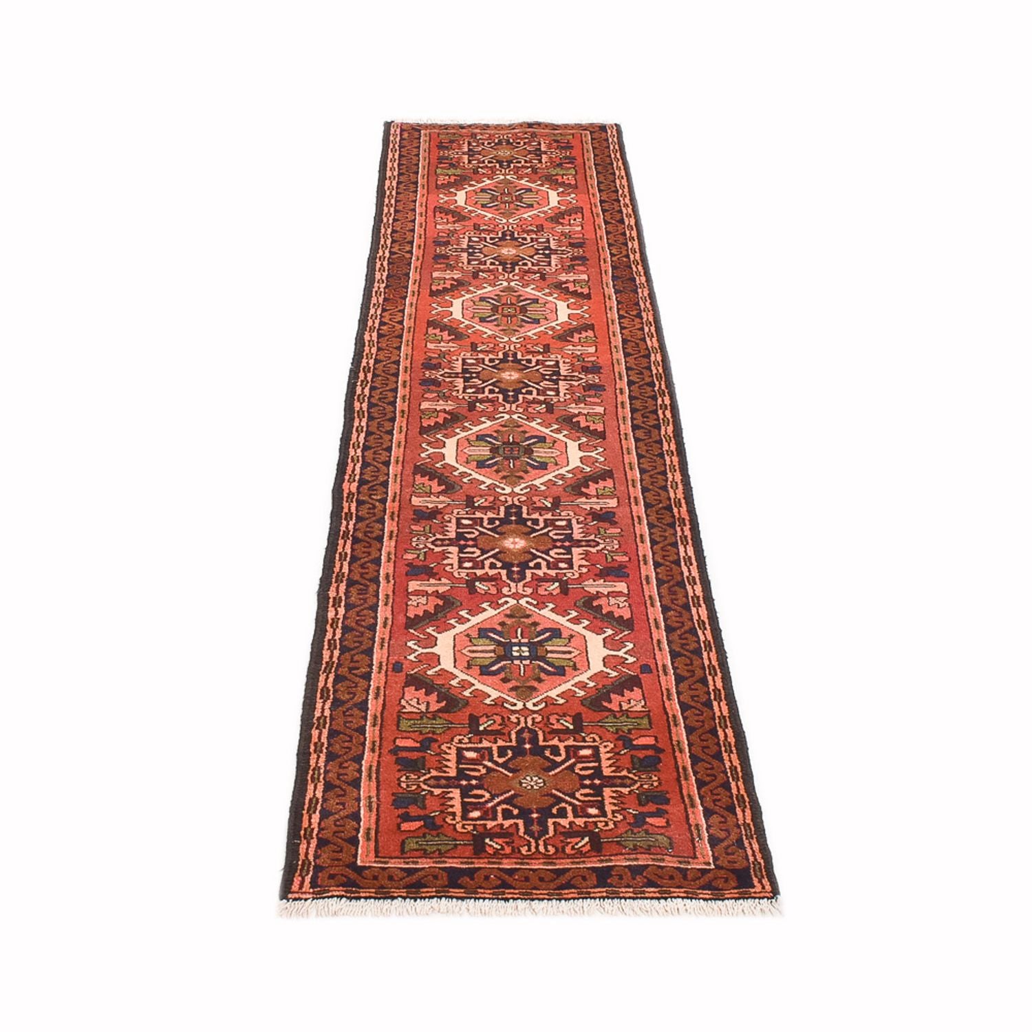 Läufer Perser - Nomadic - 286 x 68 cm - hellrot