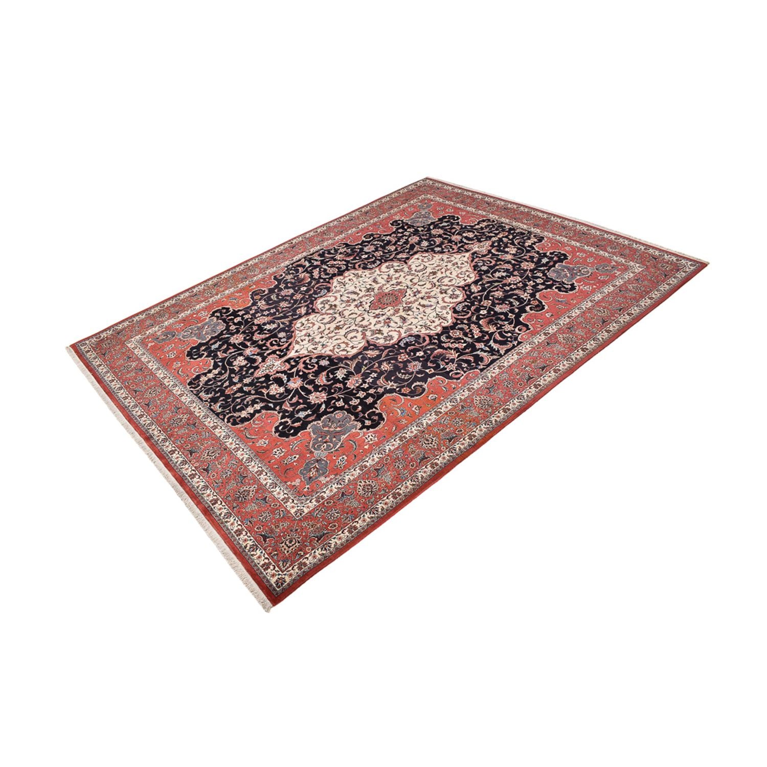Perserteppich - Bidjar - 380 x 296 cm - dunkelblau