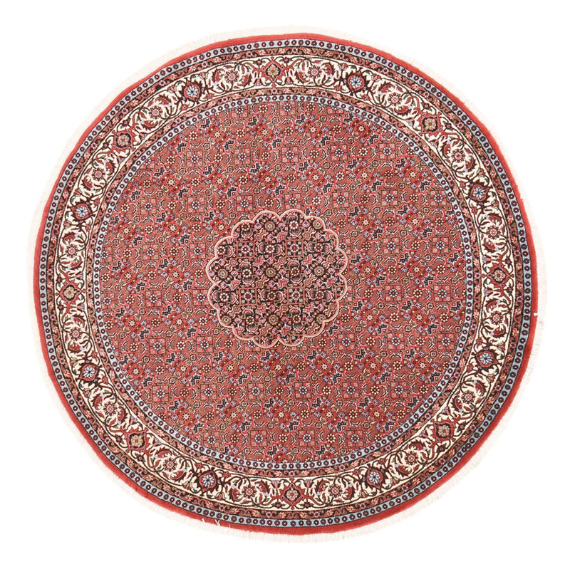 Perserteppich - Bidjar rund  - 150 x 150 cm - rost