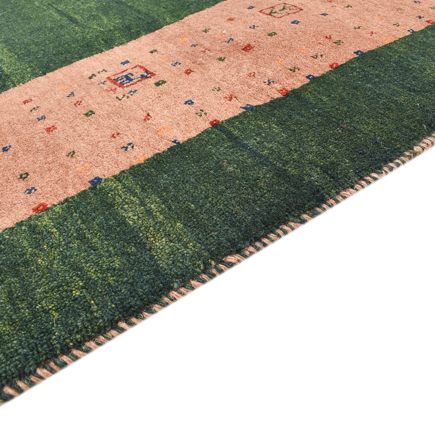 Gabbeh Teppich - Loribaft Perser - 150 x 108 cm - mehrfarbig