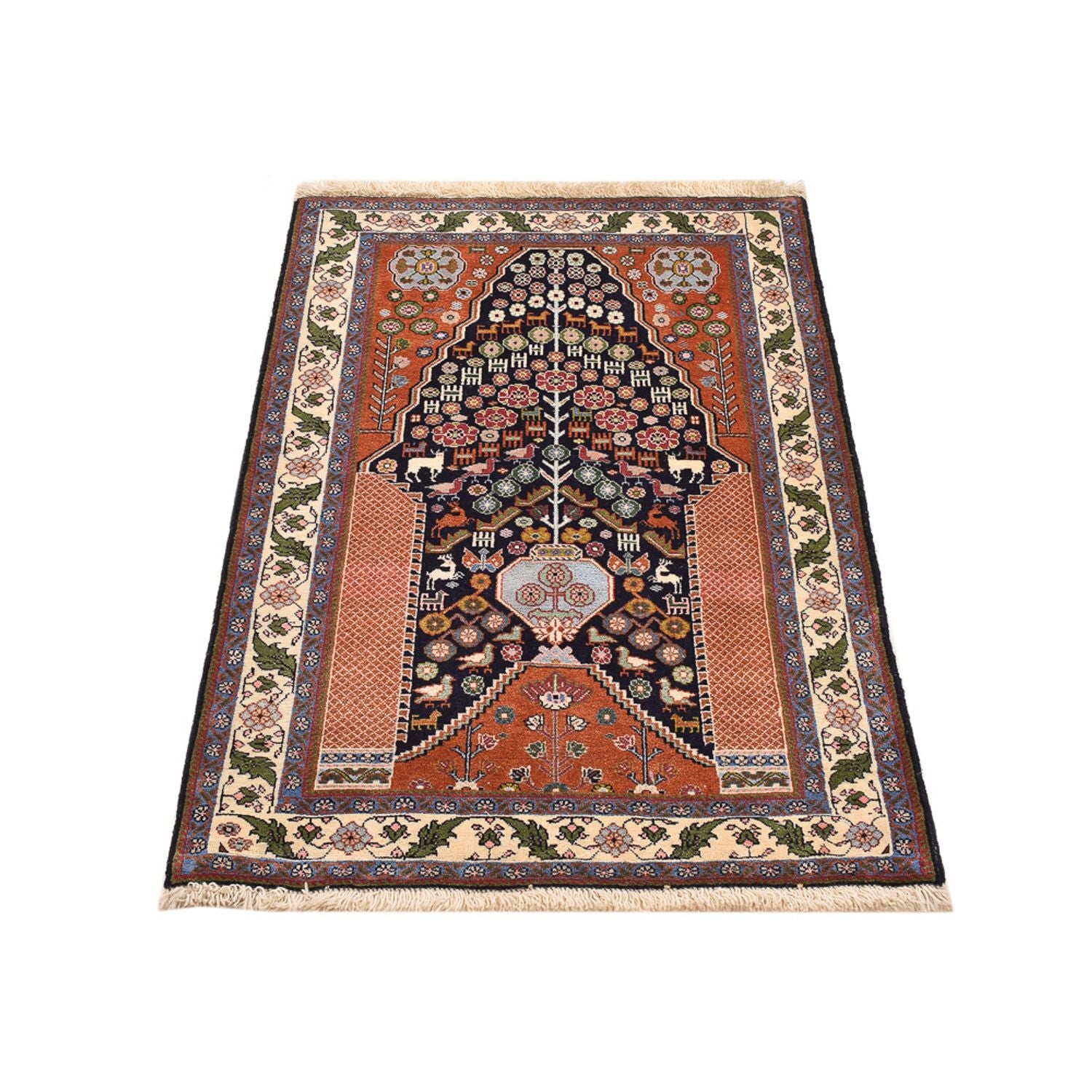 Gabbeh Teppich - Kaschkuli Perser - 118 x 81 cm - mehrfarbig