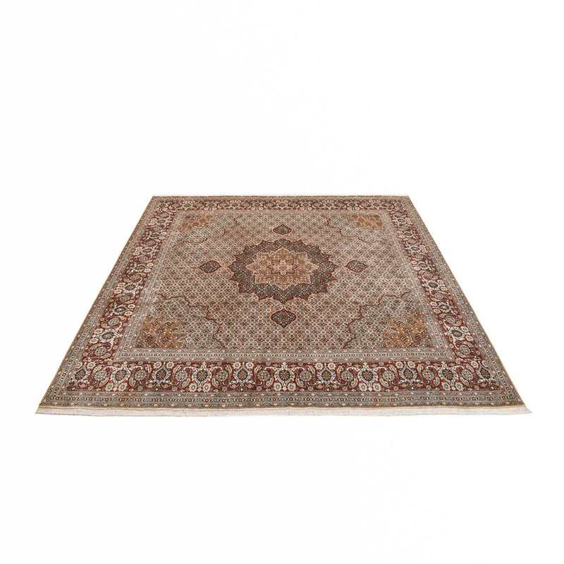 Perserteppich - Täbriz - Royal quadratisch  - 252 x 247 cm - braun